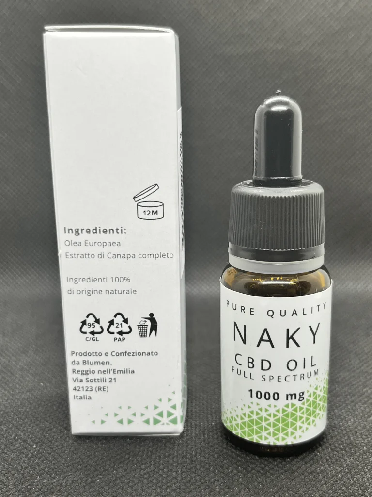 CBD OIL EVO NAKY ESSENTIAL PHYTOCOMPLEX - immagine 6
